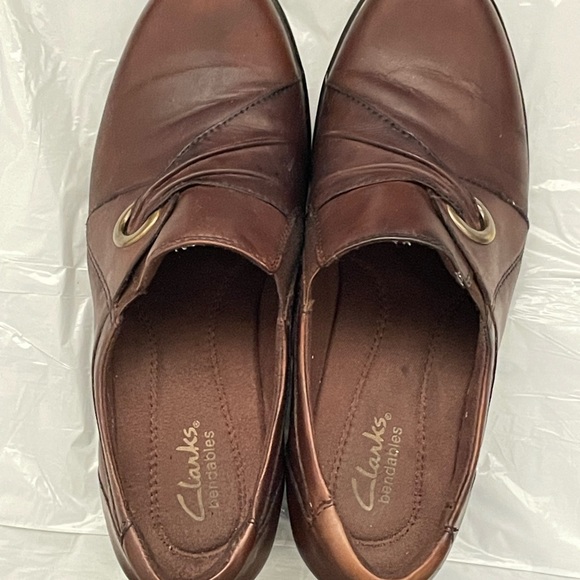 Clarks Casual Slip On Elastic Heels clogs shoes Womens US 7.5 M - Picture 13 of 15